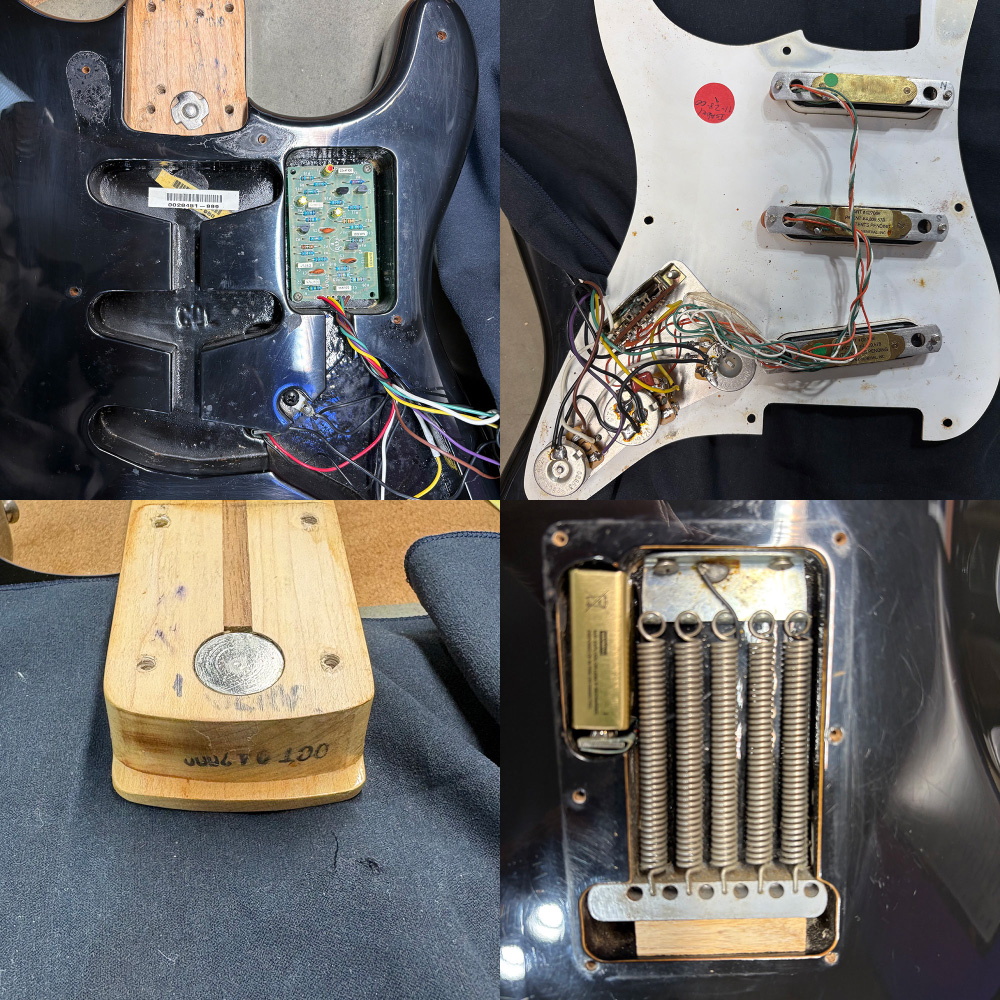 【中古】 エレキギター FENDER USA Stratocaster Eric Clapton with Lace Sensor Black 2000年製 フェンダー エリック・クラプトン ブラッキー ピックアップ