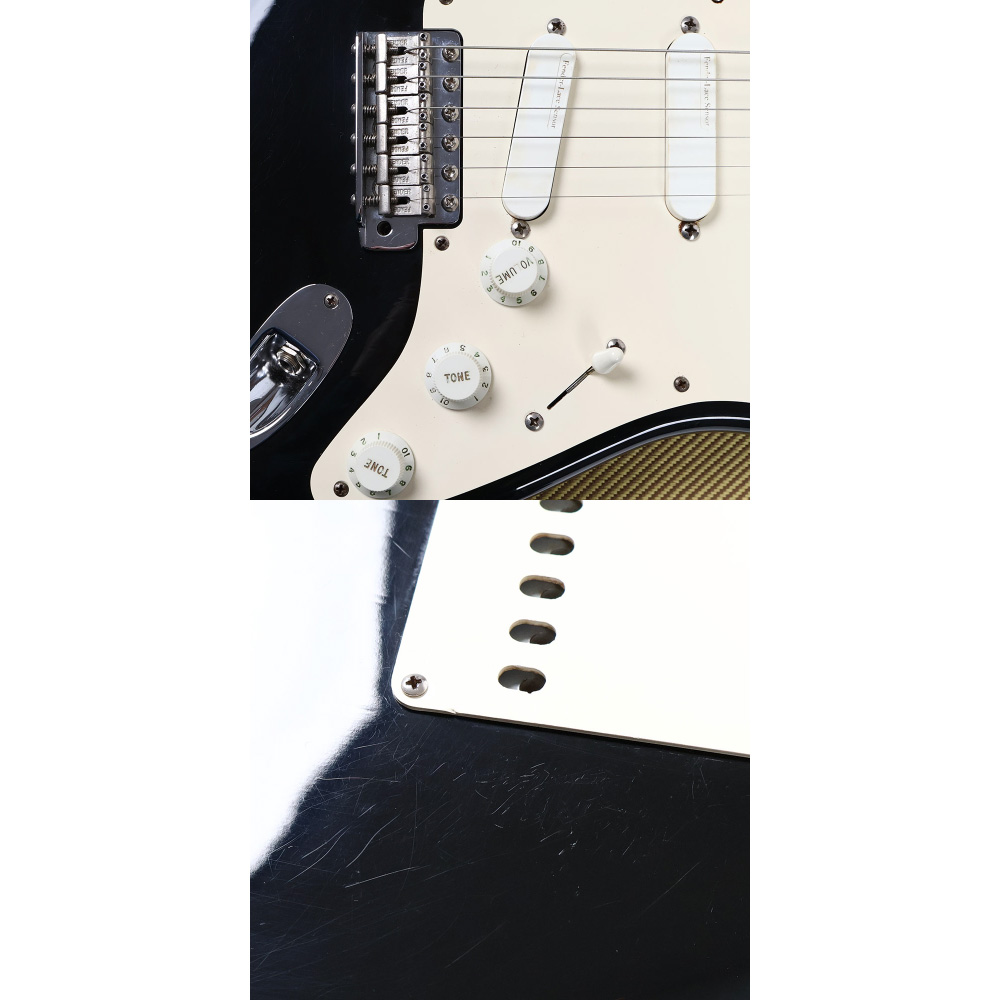 【中古】 エレキギター FENDER USA Stratocaster Eric Clapton with Lace Sensor Black 2000年製 フェンダー エリック・クラプトン ブラッキー 傷など