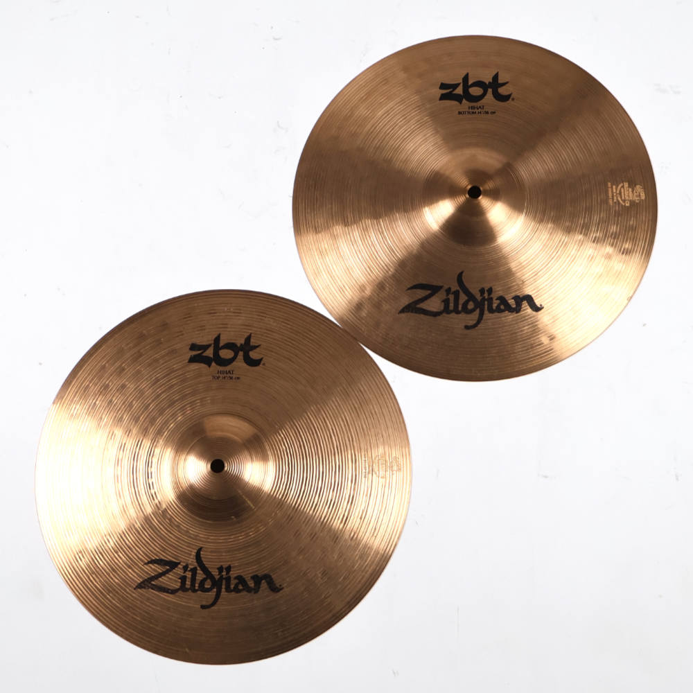 【中古】 ハイハットシンバル ジルジャン ZILDJIAN ZBT HIHAT 14インチ ペア