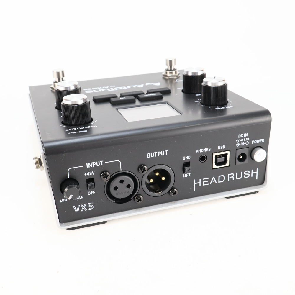【中古】HeadRush ヘッドラッシュ VX5 Auto Tune Pedal ボーカル用エフェクター 詳細画像