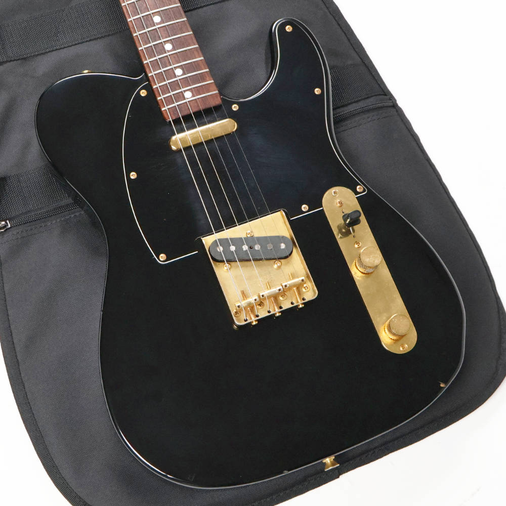 【中古】 エレキギター Fender Japan TLG’80-60 BLK 1984年-1987年製 Eシリアル フェンダージャパン テレキャスター BOXERシリーズ ゴールドパーツ TLG80-60 ボディ画像 