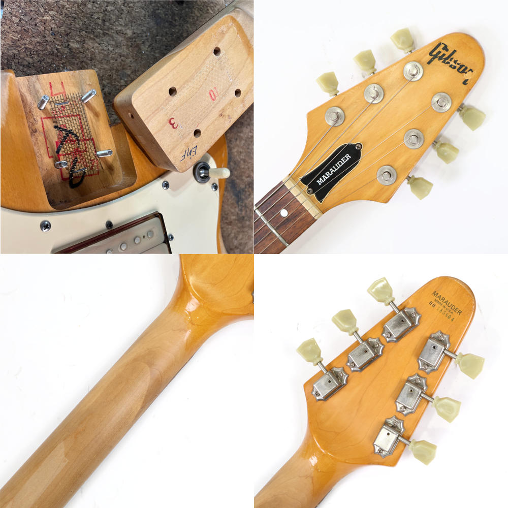 【中古】 エレキギター Gibson Marauder Natural 1976年製 ギブソン マローダー レア 詳細画像