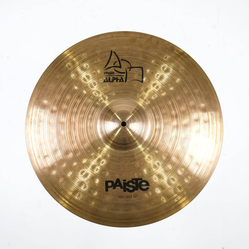 【中古】 ライドシンバル パイステ PAISTE ALPHA FULL RIDE 20インチ