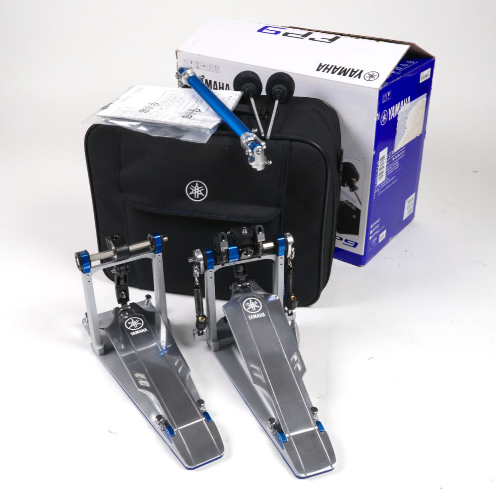 【中古】 ドラムツインペダル ヤマハ YAMAHA DFP9D ダイレクトドライブモデル ツインペダル