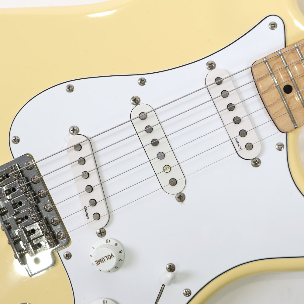 【中古】 エレキギター Fender Japan ST72-110DSC YWH 1993年-1994年製 スキャロップド指板 Dimarzio HS-3ピックアップ搭載 ハードケース付き 美品 詳細画像