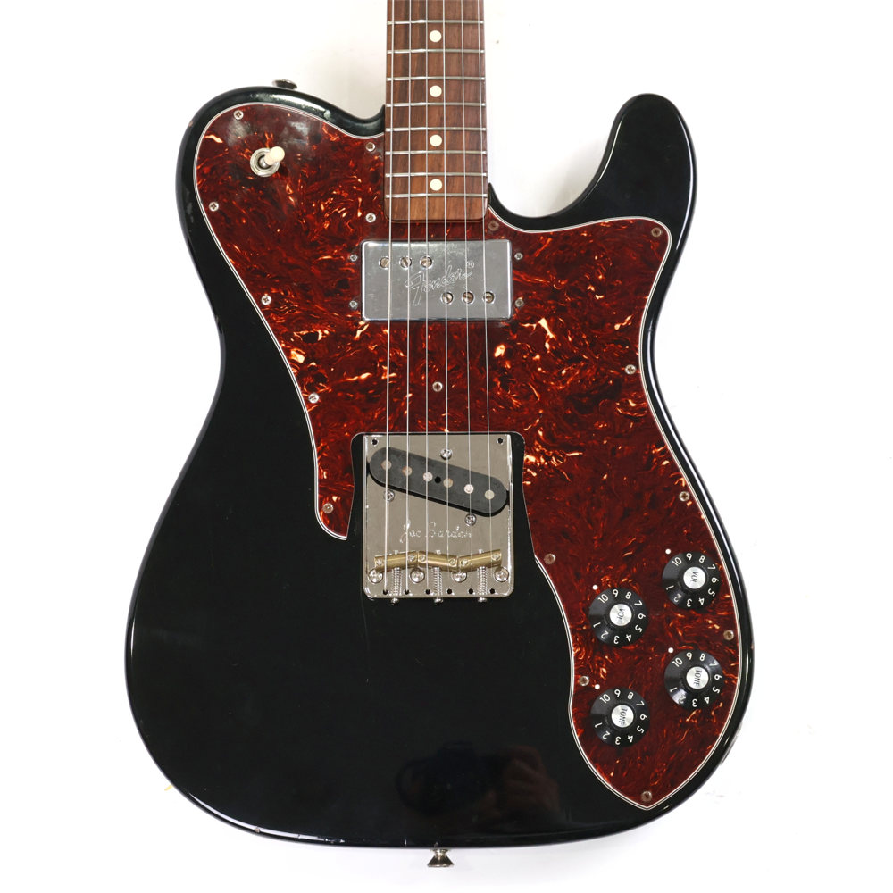【中古】 エレキギター Fender FSR American Vintage ’72 Telecaster Custom Rosewood Fingerboard Black 2013年製 ブリッジ交換あり フェンダー テレキャスターカスタム アメリカンビンテージ 詳細画像