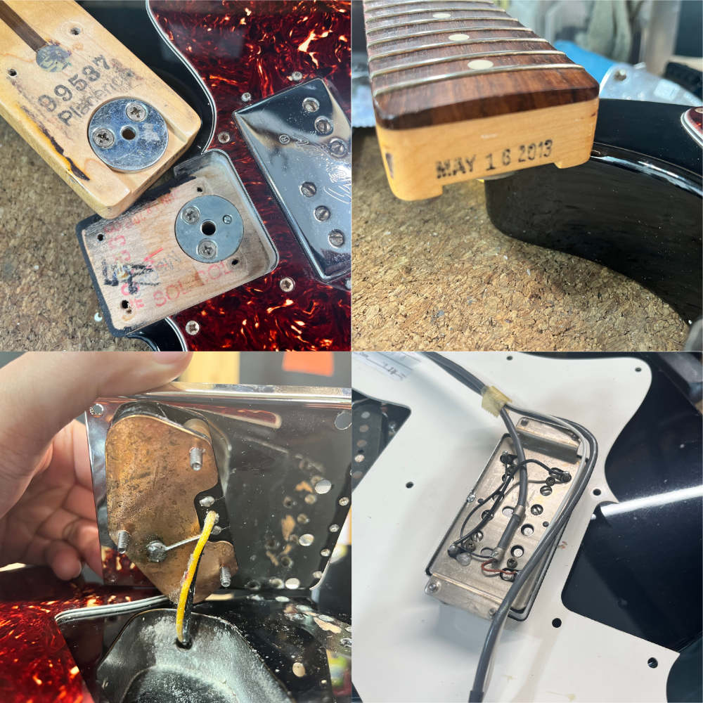 【中古】 エレキギター Fender FSR American Vintage ’72 Telecaster Custom Rosewood Fingerboard Black 2013年製 ブリッジ交換あり フェンダー テレキャスターカスタム アメリカンビンテージ 詳細画像