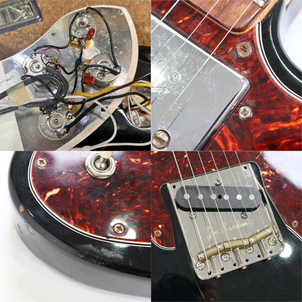 【中古】 エレキギター Fender FSR American Vintage ’72 Telecaster Custom Rosewood Fingerboard Black 2013年製 ブリッジ交換あり フェンダー テレキャスターカスタム アメリカンビンテージ 詳細画像
