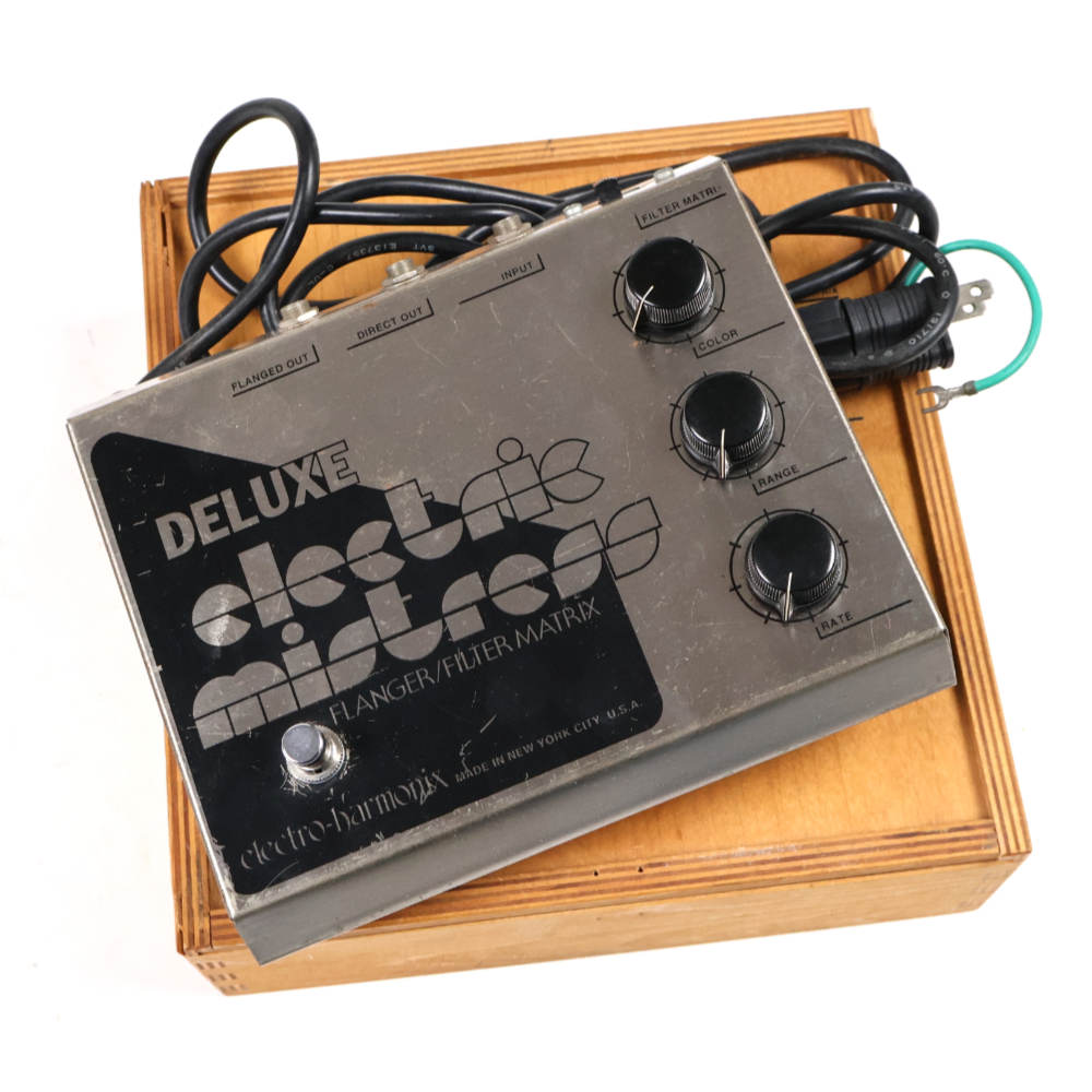 【中古】Electro-Harmonix DELUXE electric mistress V4 Reissue フランジャー コーラス ギターエフェクター