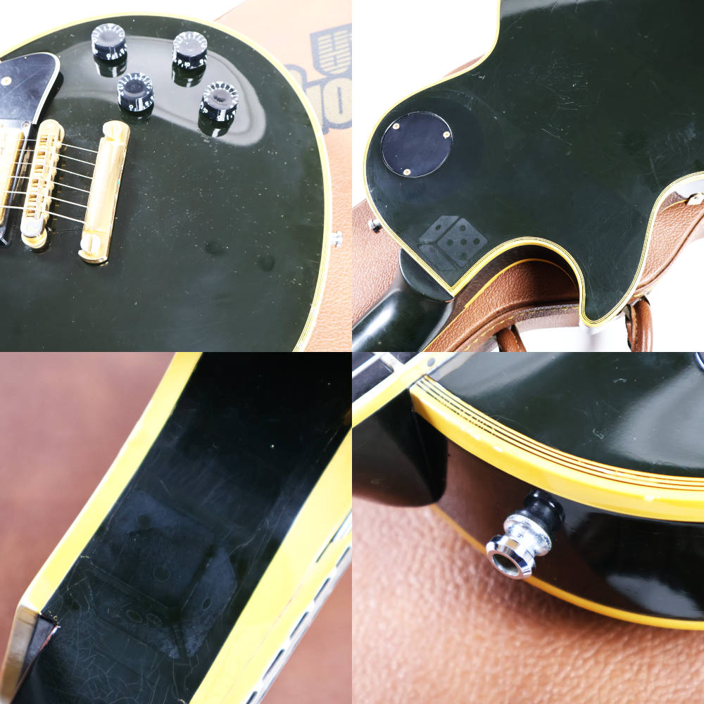 【中古】 エレキギター Gibson Les Paul Custom Ebony 1997年製 ギブソン レスポールカスタム ブラック 傷2