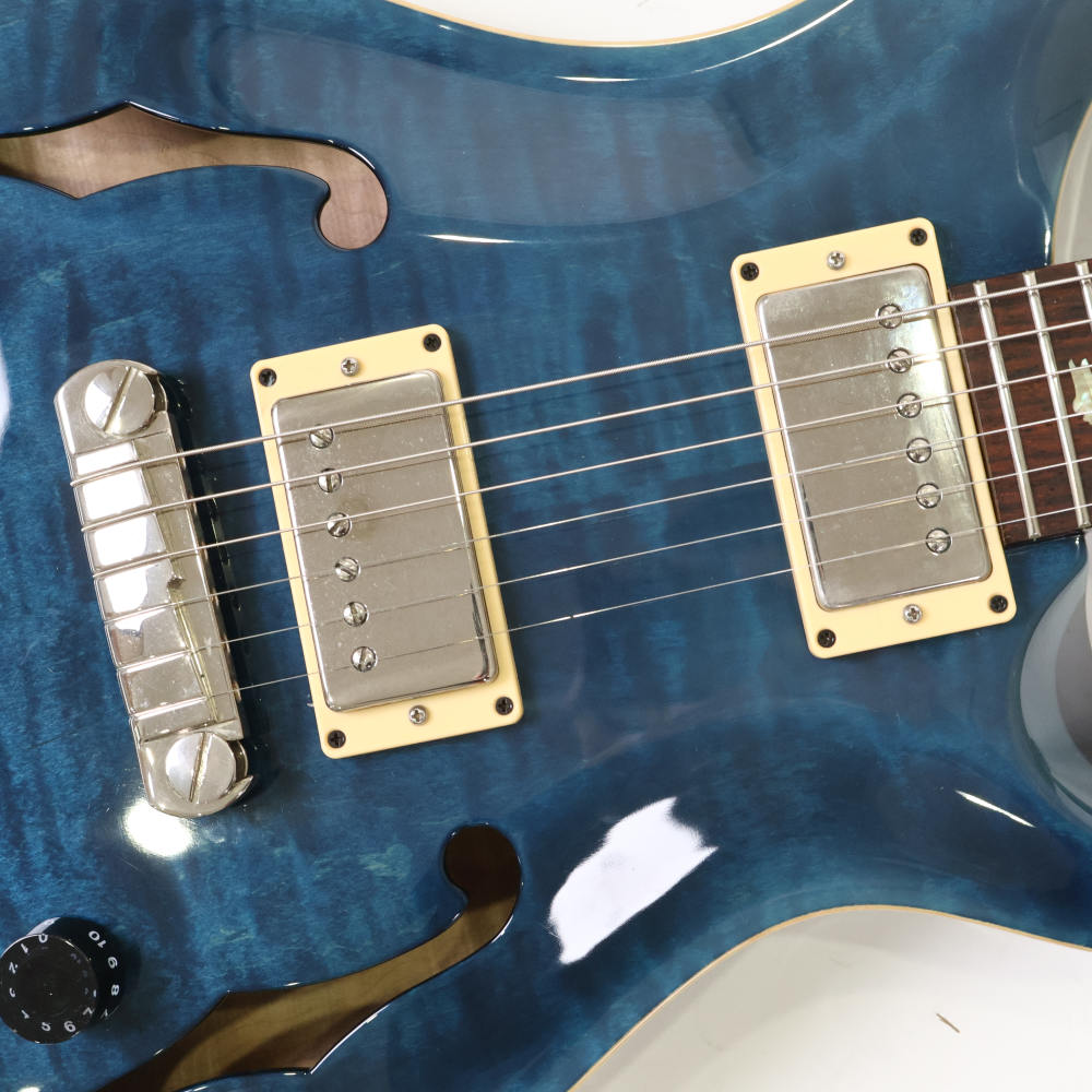 【中古】 エレキギター PRS HollowBody II Whale Blue 2005年製 ポールリードスミス ホロウボディー2 Paul Reed Smith 2.49kg やや塗装白濁あり 詳細画像