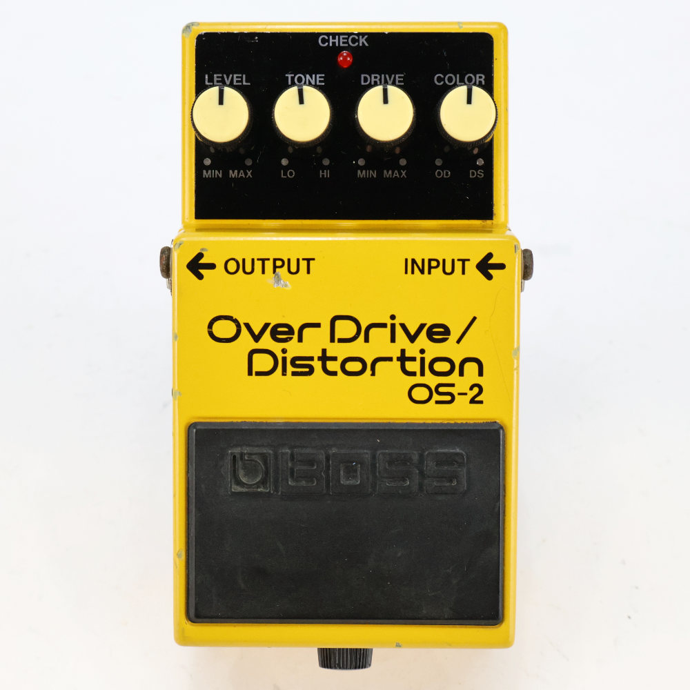 【中古】オーバードライブ ディストーション エフェクター BOSS OS-2 OverDrive Distortion ギターエフェクター