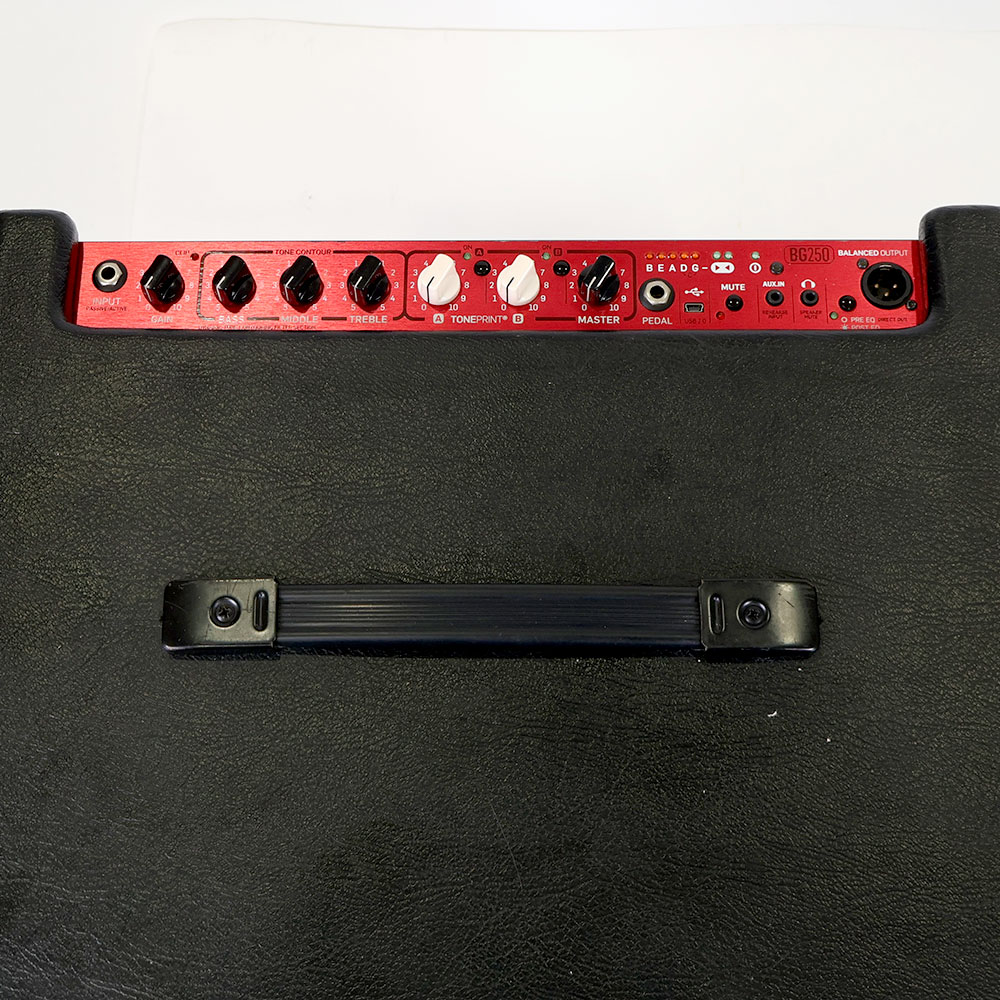 【中古】 ベース用コンボアンプ tc electronic BG250 BASS COMBO ベースコンボアンプ コントロールパネル