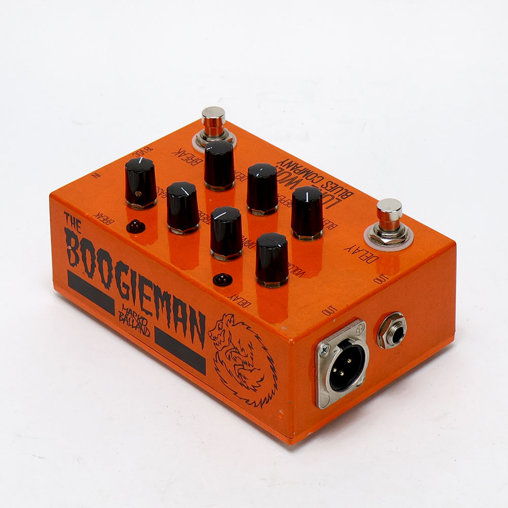 【中古】 Lone Wolf Blues Company Boogieman ハープ用マルチエフェクター 全体