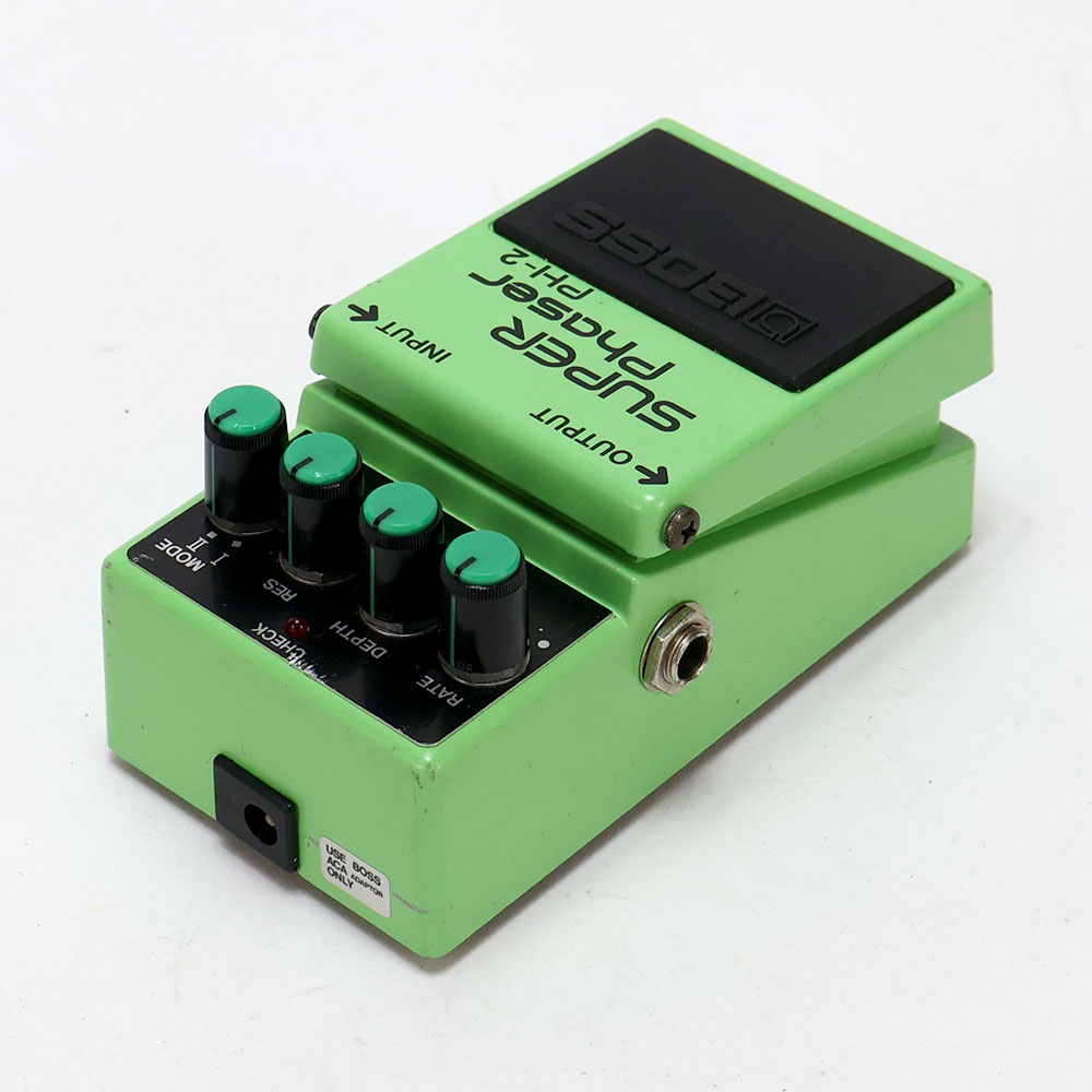【中古】 スーパーフェイザー エフェクター BOSS PH-2 SUPER Phaser Made in Japan ボス ギターエフェクター 全体