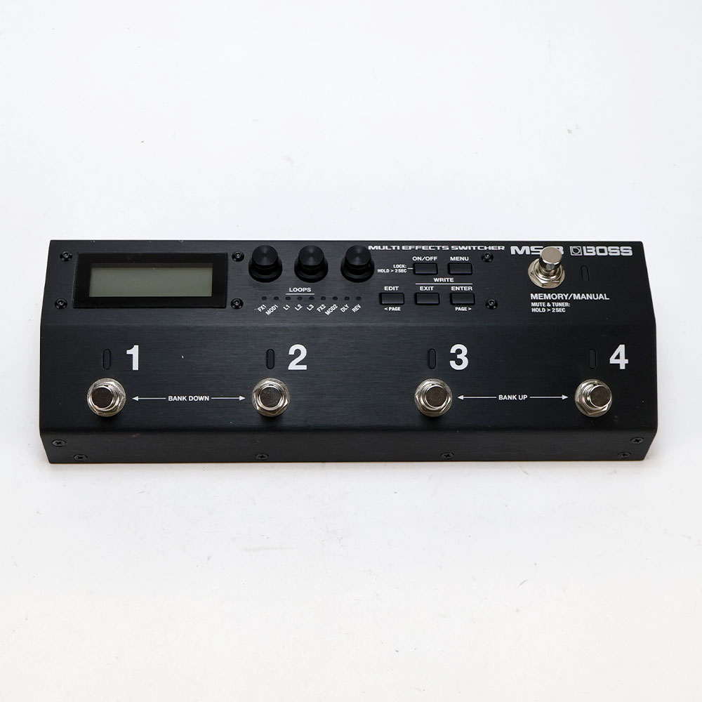【中古】 BOSS MS-3 Multi Effects Switcher マルチエフェクター&スイッチャーシステム 正面