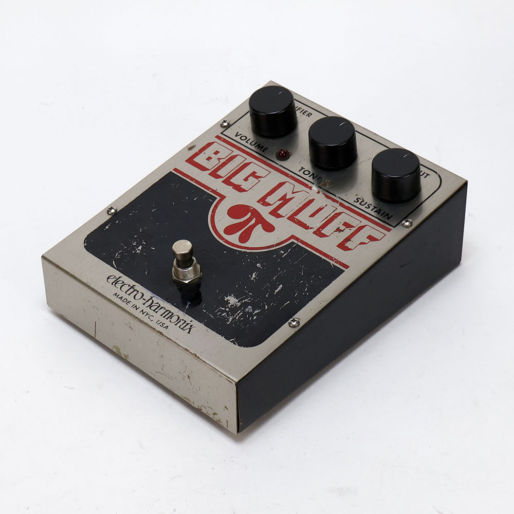 【中古】 ファズ ディストーション エフェクター ELECTRO-HARMONIX エレハモ Big Muff Pi ビッグマフ ギターエフェクター 全体