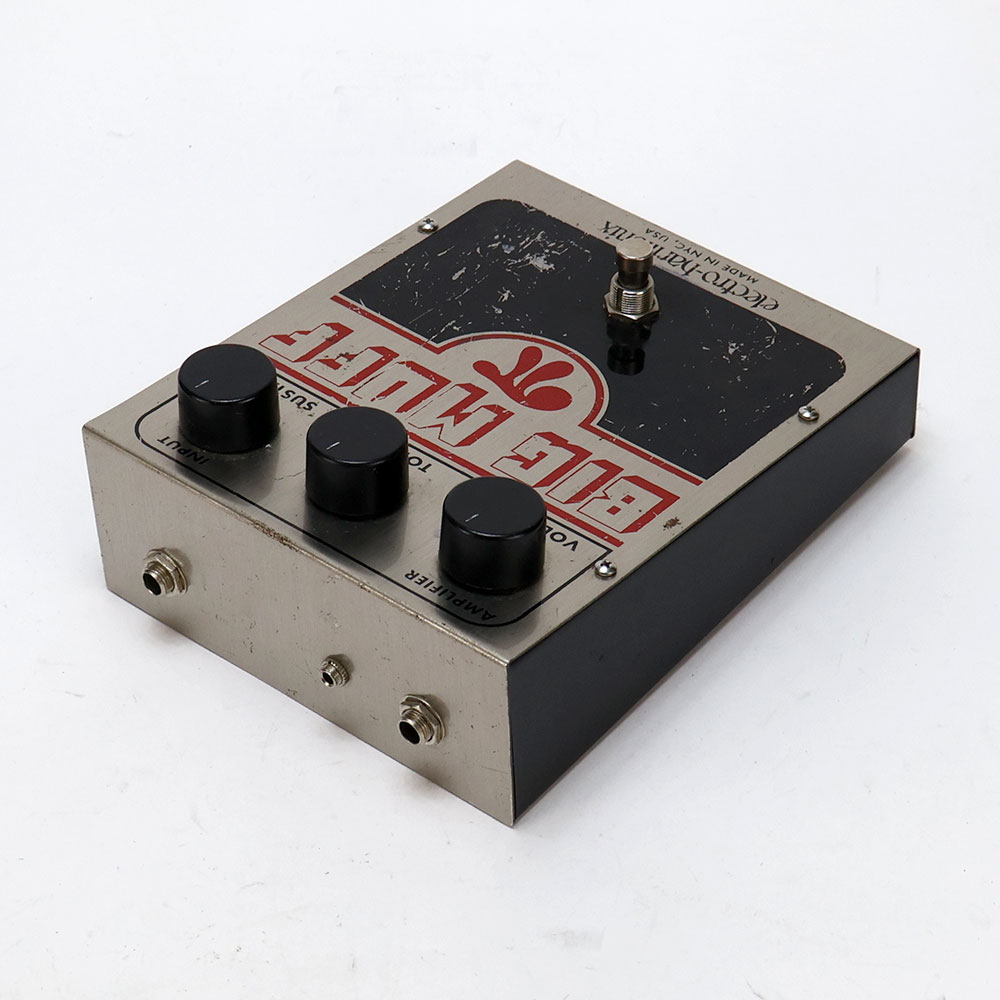 【中古】 ファズ ディストーション エフェクター ELECTRO-HARMONIX エレハモ Big Muff Pi ビッグマフ ギターエフェクター 全体