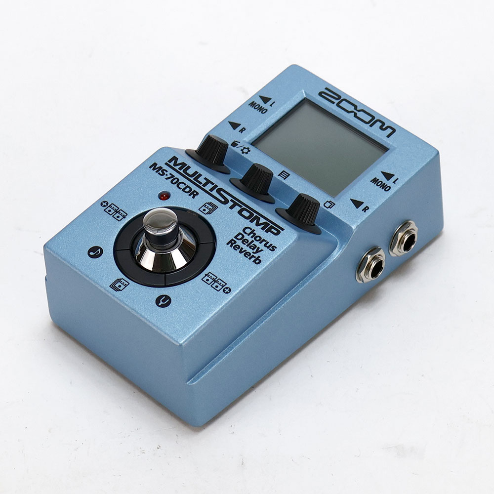 【中古】 マルチエフェクター ZOOM MS-70CDR ズーム 空間系マルチエフェクター 全体