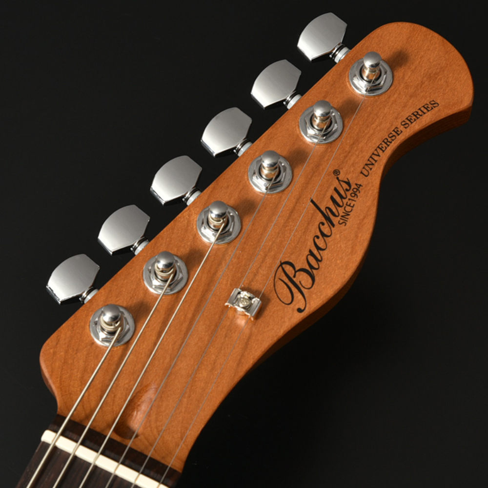 BACCHUS バッカス Universe Series BTE-4-RSM/R-BPPG DLPB エレキギター ヘッド部