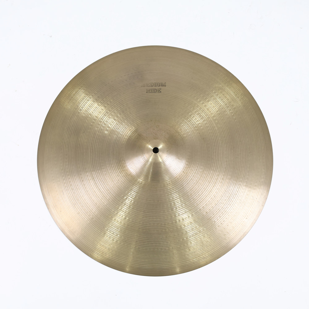 【中古】 ライドシンバル セイビアン SABIAN AA MEDIUM RIDE 20インチ 白抜きロゴ 1980s
