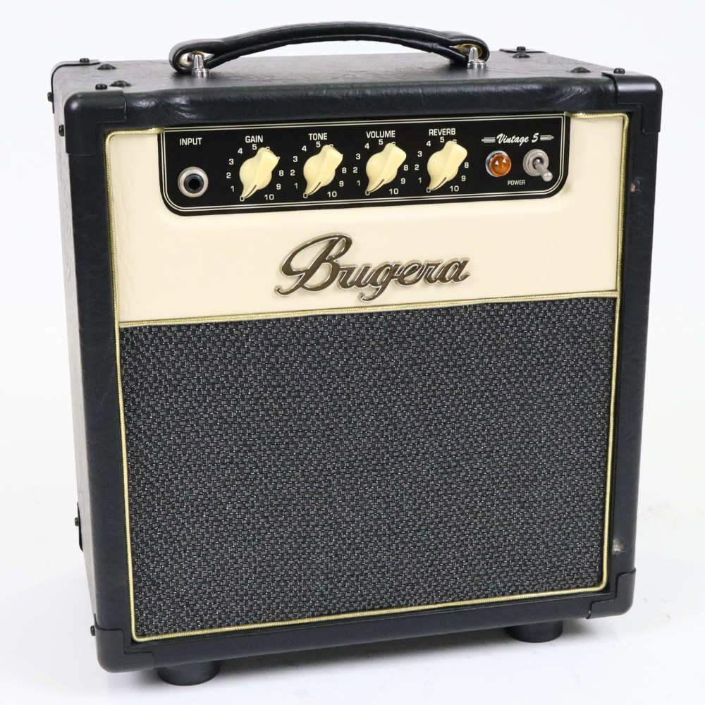 【中古】 ギターアンプ BUGERA V5 Vintage5 5W真空管アンプ ブゲラ 本体画像 斜め