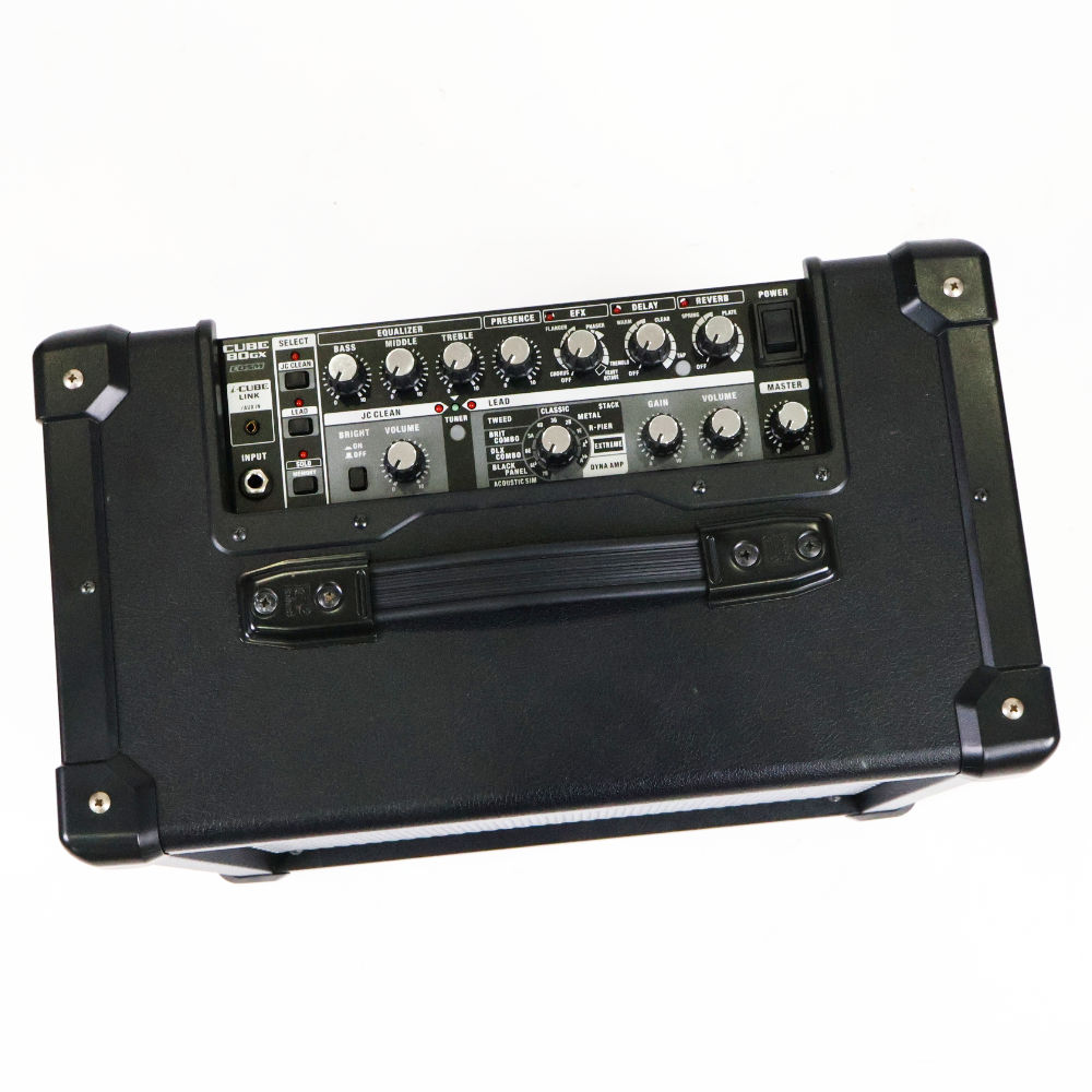 【中古】 ギターアンプ ROLAND CUBE-80GX 80W 高出力 コンパクト ギターコンボアンプ 本体画像
