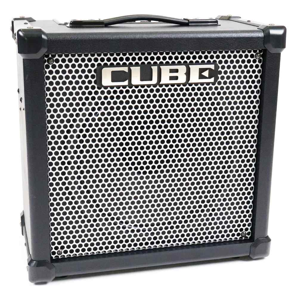【中古】 ギターアンプ ROLAND CUBE-80GX 80W 高出力 コンパクト ギターコンボアンプ 本体画像 斜め