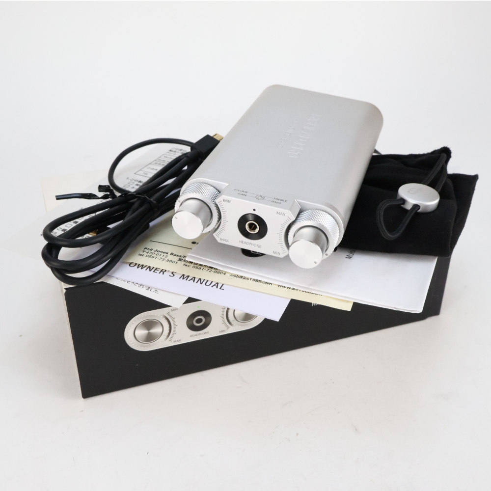 【中古】 PHIL JONES BASS BIGHEAD Pro Ver.1 モバイル・ヘッドホンアンプ ビッグヘッドプロ フィルジョーンズベース BIG HEAD