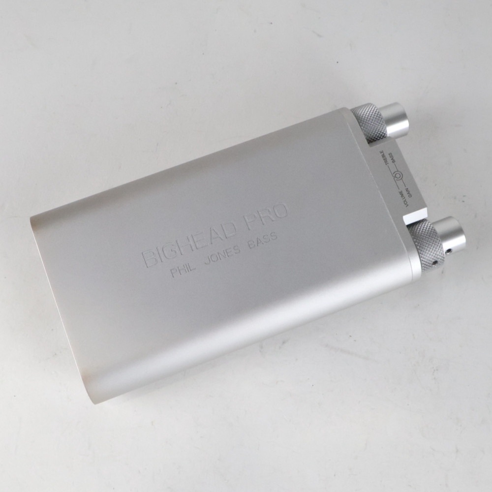 【中古】 PHIL JONES BASS BIGHEAD Pro Ver.1 モバイル・ヘッドホンアンプ ビッグヘッドプロ フィルジョーンズベース BIG HEAD トップ画像
