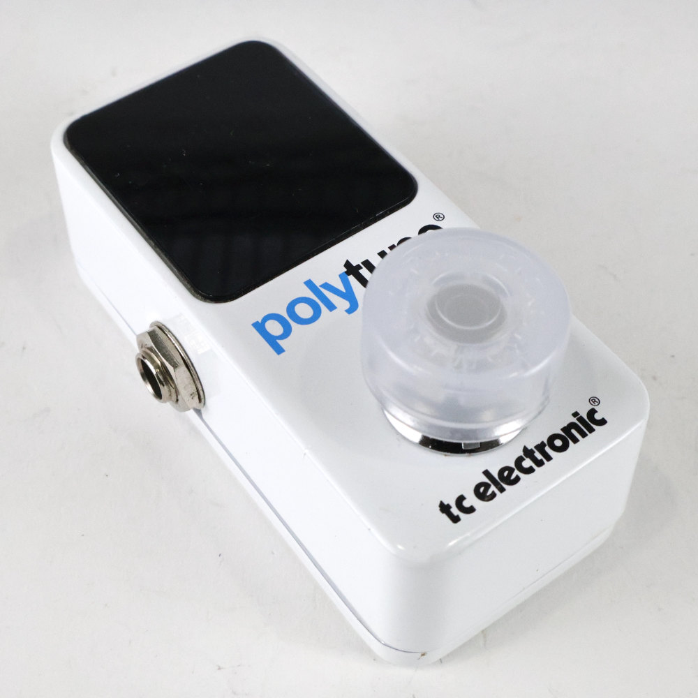【中古】ギターペダルチューナー tc electronic polytune mini 1 斜めアングル画像
