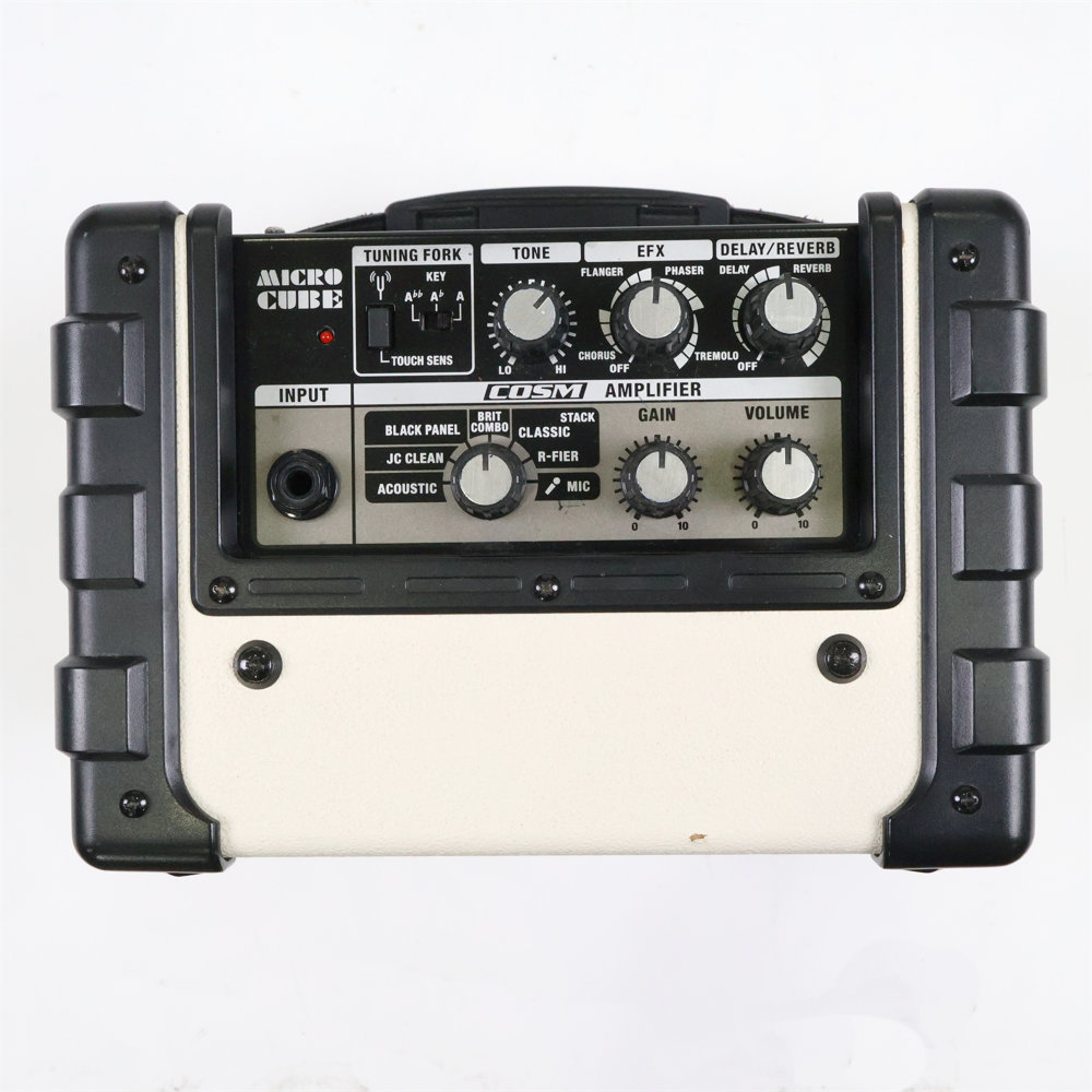 【中古】 ギターアンプ Roland ローランド MICRO CUBE WHITE コンボアンプ 詳細画像