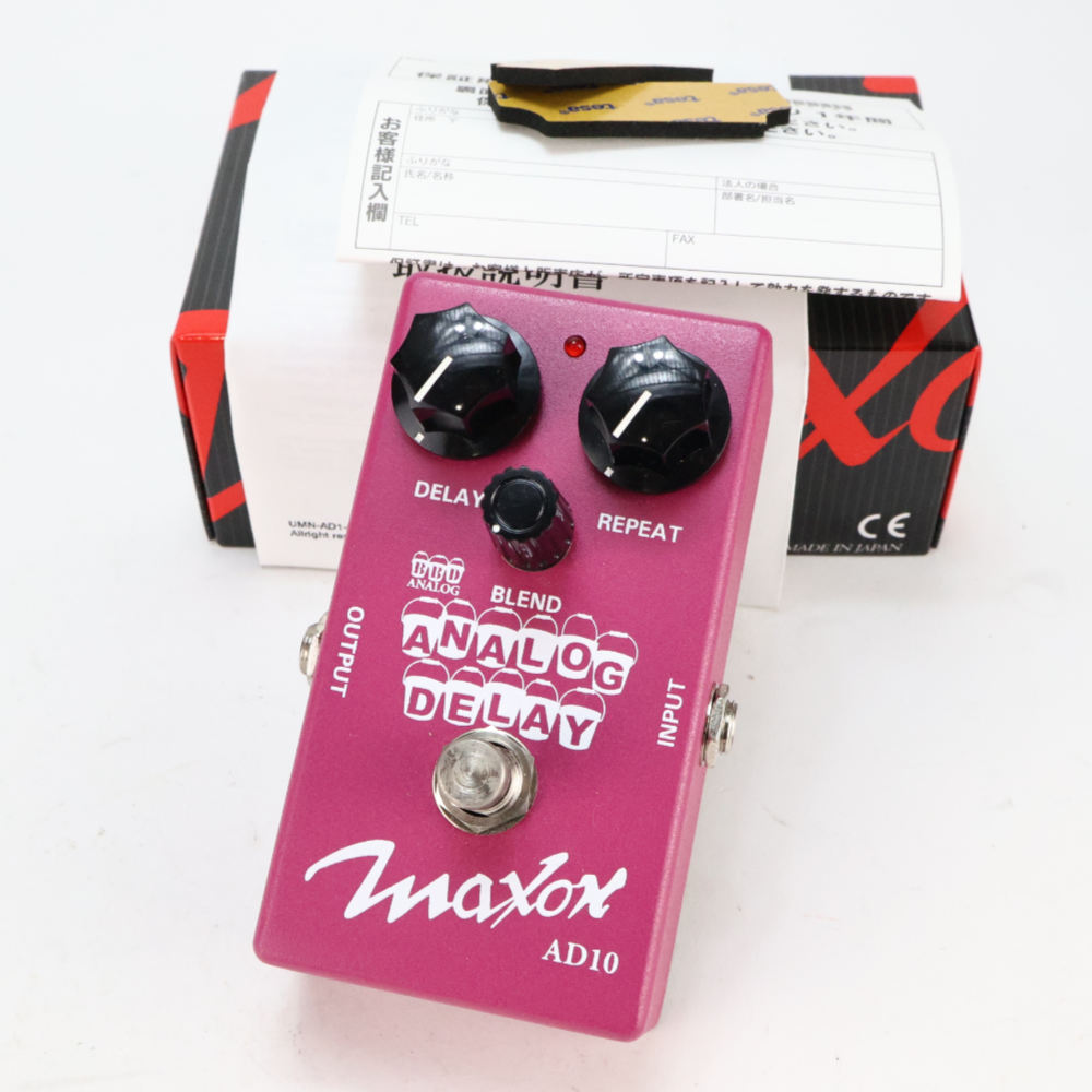 【中古】 MAXON AD10 AMBIENT ANALOG DELAY アナログディレイ