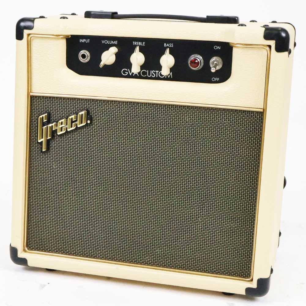 【中古】 ギターアンプ GRECO グレコ GVA CUSTOM コンボアンプ 本体画像 斜め 