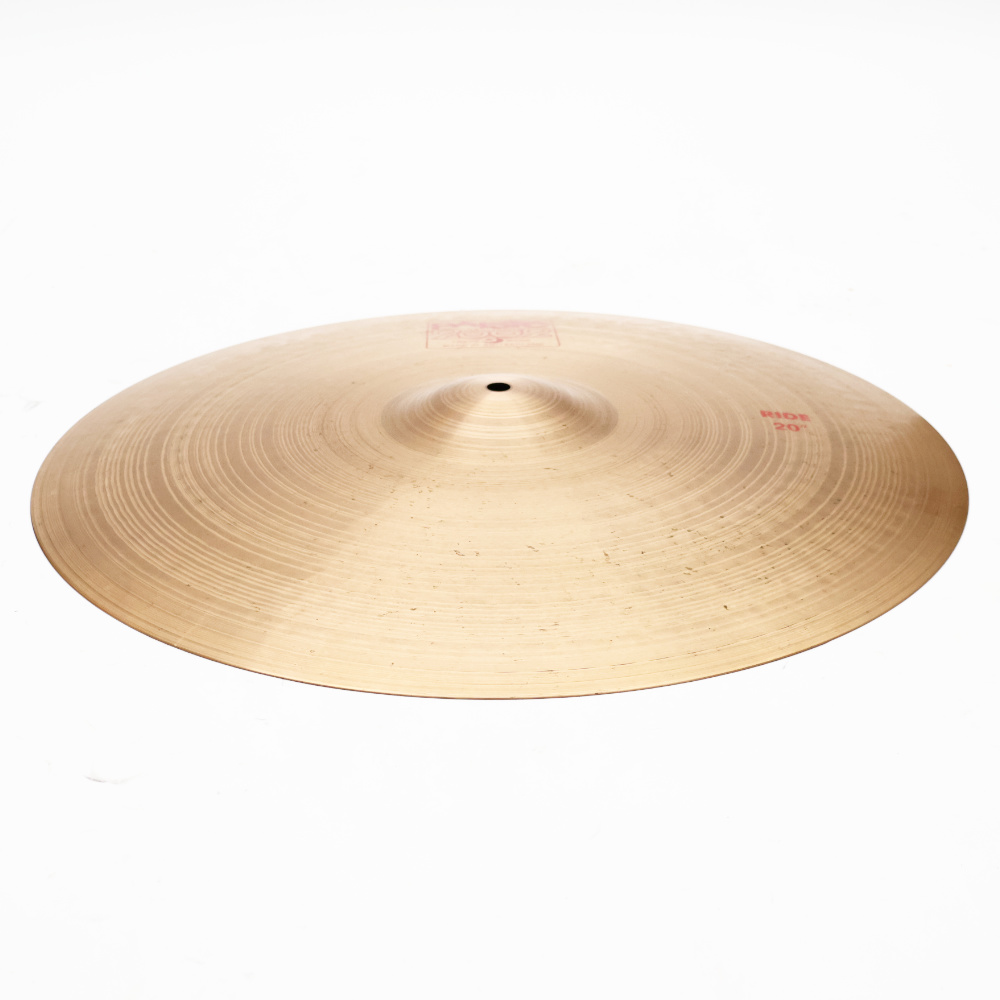 【中古】 ライドシンバル パイステ PAISTE 2002 Ride 20インチ ライドシンバル 本体画像 斜め 