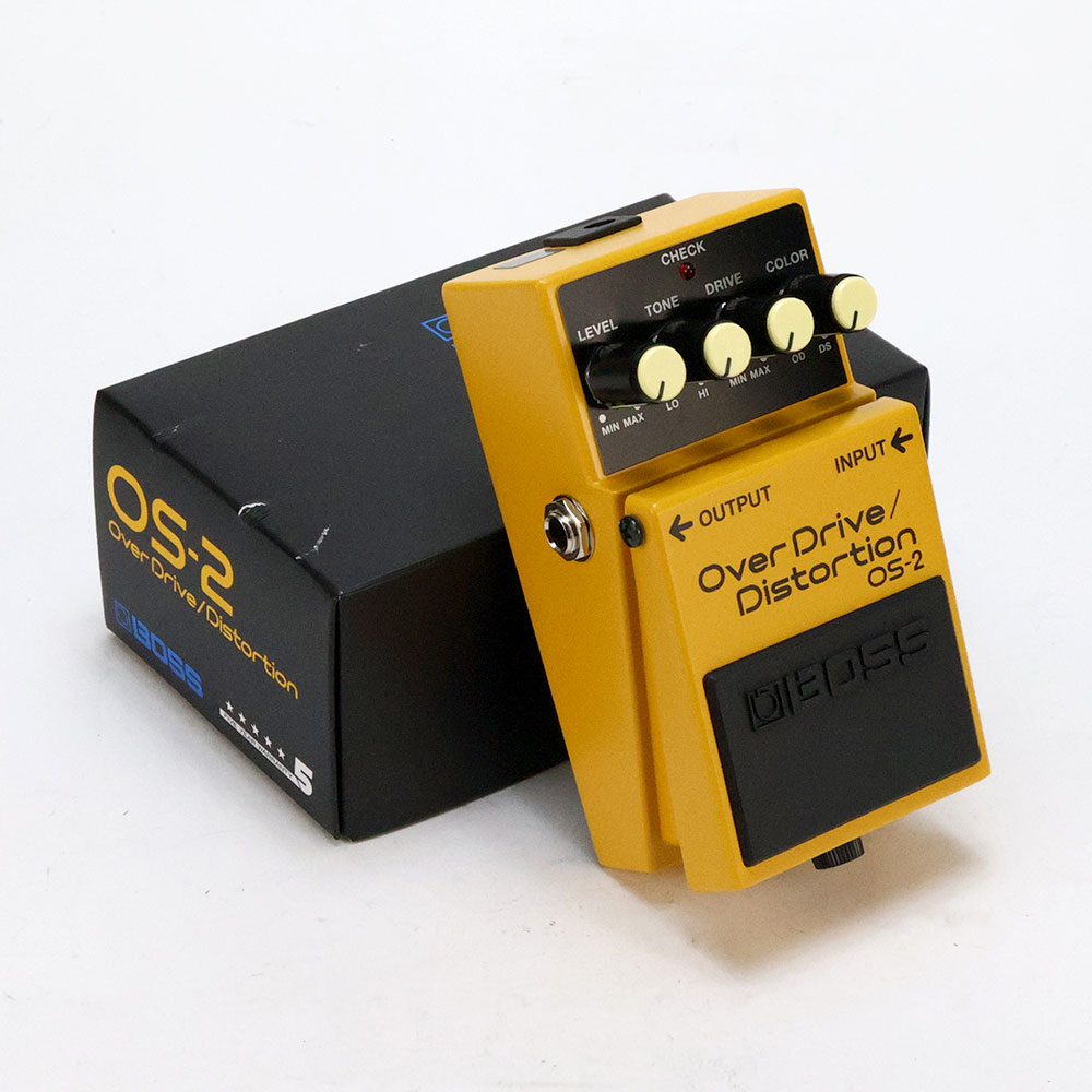 【中古】オーバードライブ ディストーション エフェクター BOSS OS-2 OverDrive Distortion ギターエフェクター