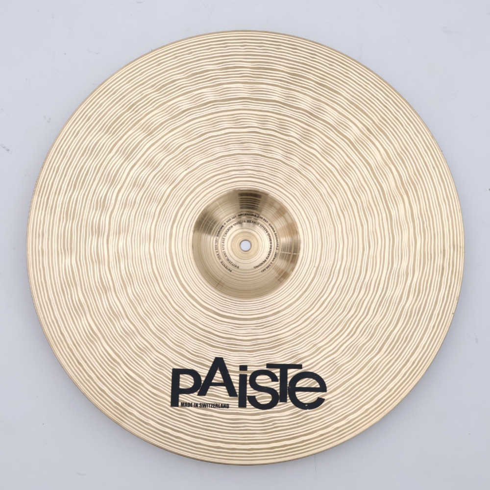 【中古】 ライドシンバル パイステ PAISTE Signature Full Ride 20インチ 裏面画像