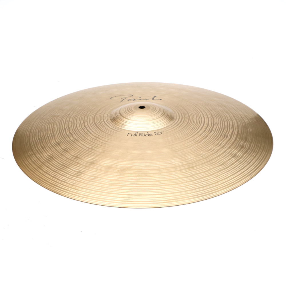 【中古】 ライドシンバル パイステ PAISTE Signature Full Ride 20インチ 斜めアングル画像