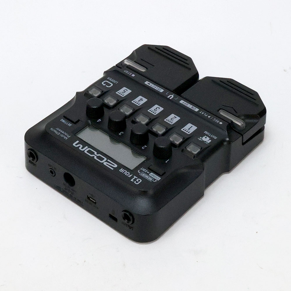 【中古】 ズーム ZOOM G1 FOUR ギターマルチエフェクター 全体