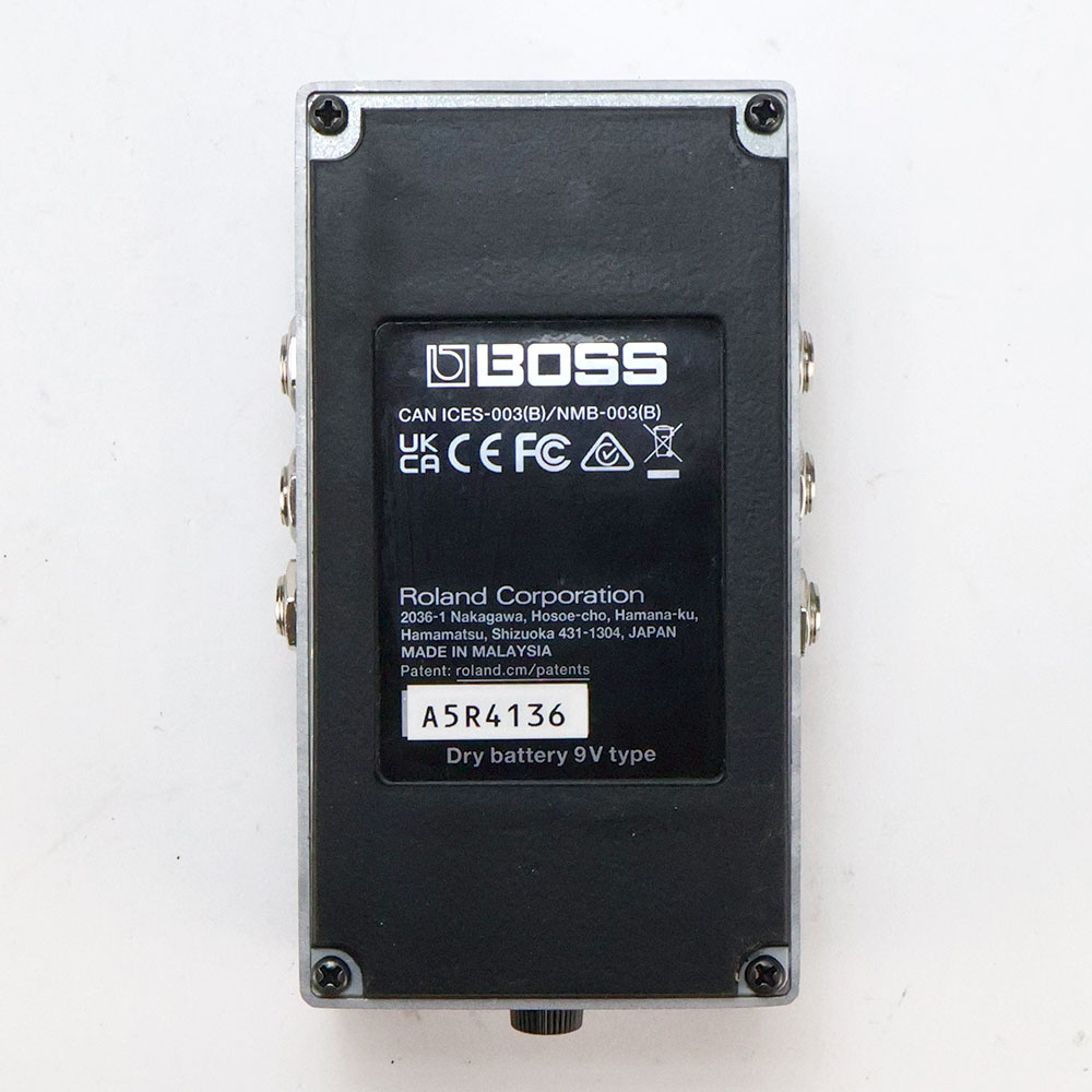 【中古】 BOSS ボス IR-2 Amp & Cabinet プリアンプ キャビネットIRペダル ギターエフェクター 裏面