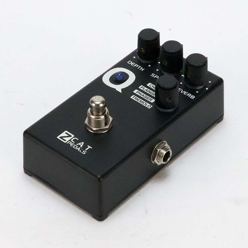 【中古】 マルチエフェクター Zcat Pedals Q-Mod 全体