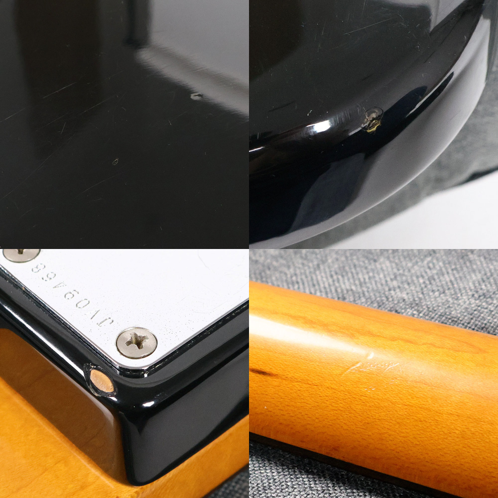 【中古】 エレキギター FENDER JAPAN JB62-75 Black JVシリアル 1982年製 ジャズベース 傷、打痕など