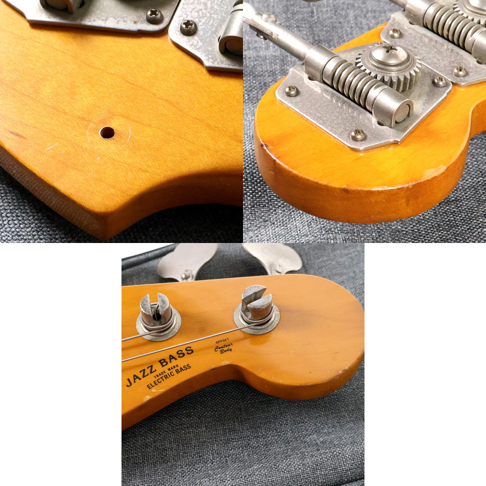 【中古】 エレキギター FENDER JAPAN JB62-75 Black JVシリアル 1982年製 ジャズベース 傷、打痕など