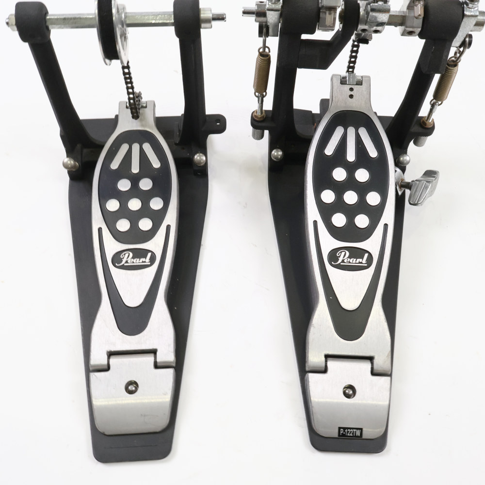 【中古】 ドラムツインペダル パール Pearl P-122TW ツインペダル ドラムペダル 詳細画像