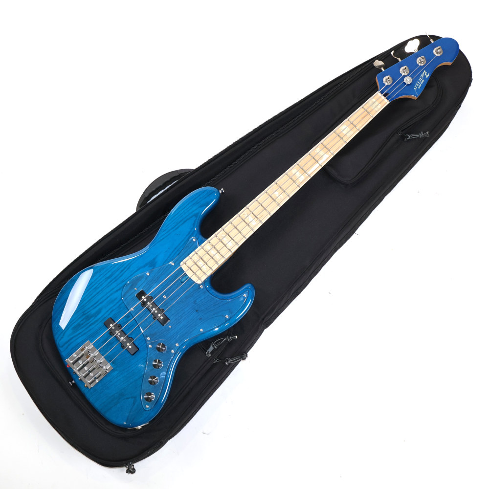 【中古】 エレキベース ATELIER Z M245 Transparent Blue マッチングヘッド アトリエZ 4弦ベース