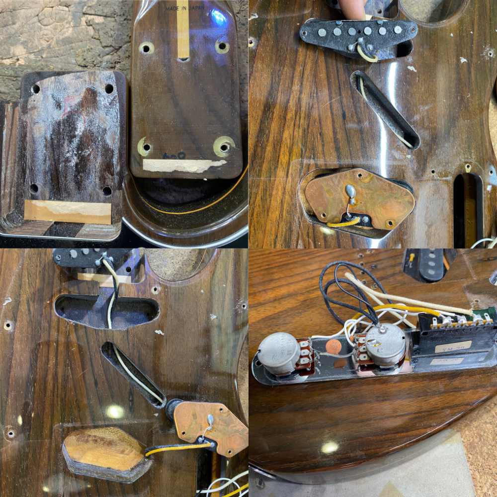 【中古】 エレキギター Fender Japan TL69-98 ALL ROSE Telecaster 1985年-1986年 Aシリアル フェンダージャパン オールローズテレキャスター 詳細画像