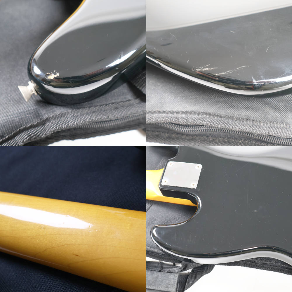 【中古】 5弦エレキベース FENDER JAPAN JBV Black 2007〜2010年製 ジャズベース5弦仕様 傷