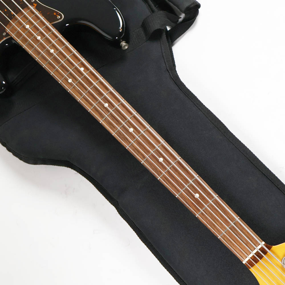 【中古】 5弦エレキベース FENDER JAPAN JBV Black 2007〜2010年製 ジャズベース5弦仕様 ネックプレート
