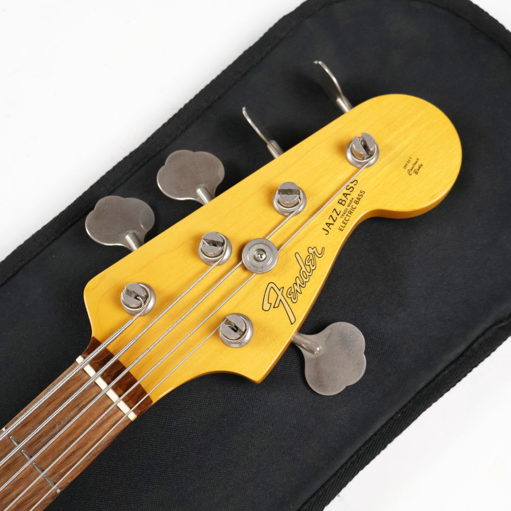 【中古】 5弦エレキベース FENDER JAPAN JBV Black 2007〜2010年製 ジャズベース5弦仕様 ヘッド画像