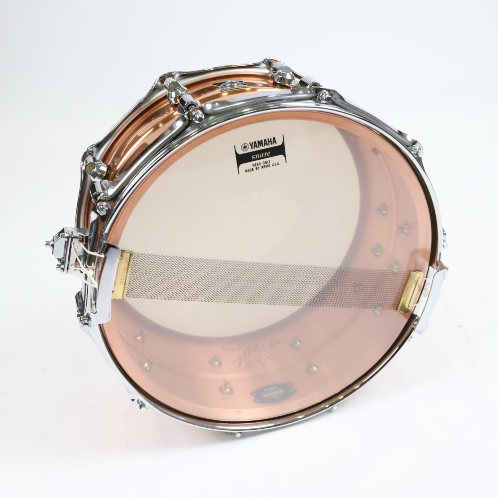 【中古】 スネアドラム ヤマハ YAMAHA SD6465 COPPER 14x6.5 日本製 Made in Japan 詳細画像